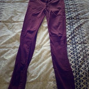 Maroon Bullhead Jeans